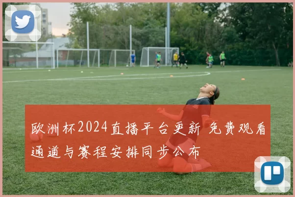 欧洲杯2024直播平台更新 免费观看通道与赛程安排同步公布